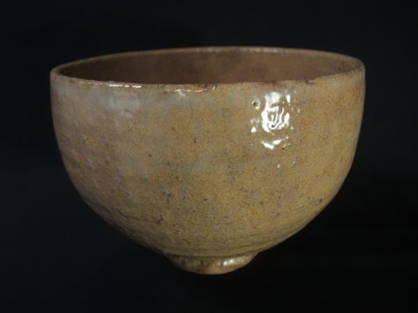 大野瑞峰作 萩焼茶碗 抹茶茶碗 茶道具 未使用 共布 共箱