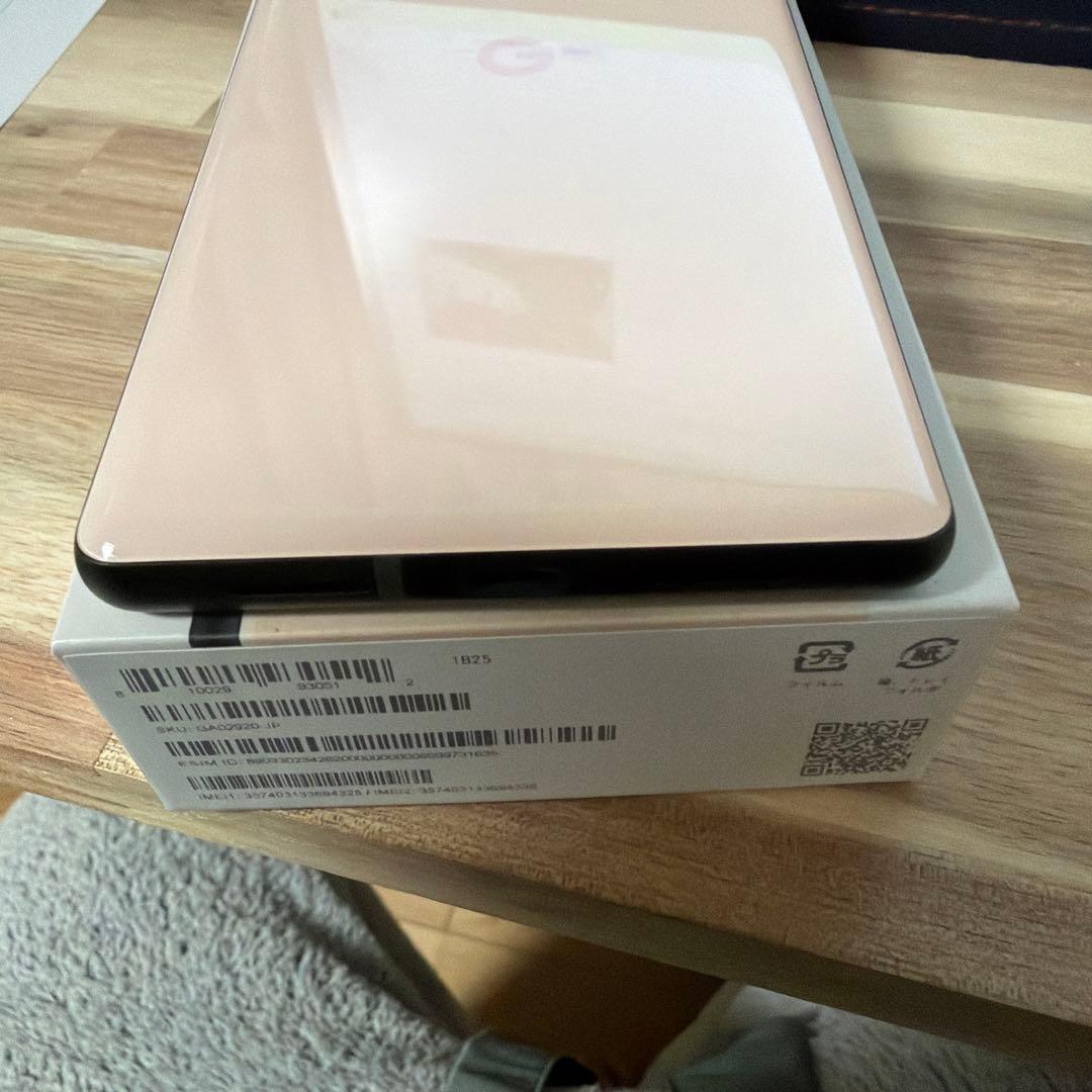 【美品】 pixel6 ピンク 128GB 箱あり SIMフリー