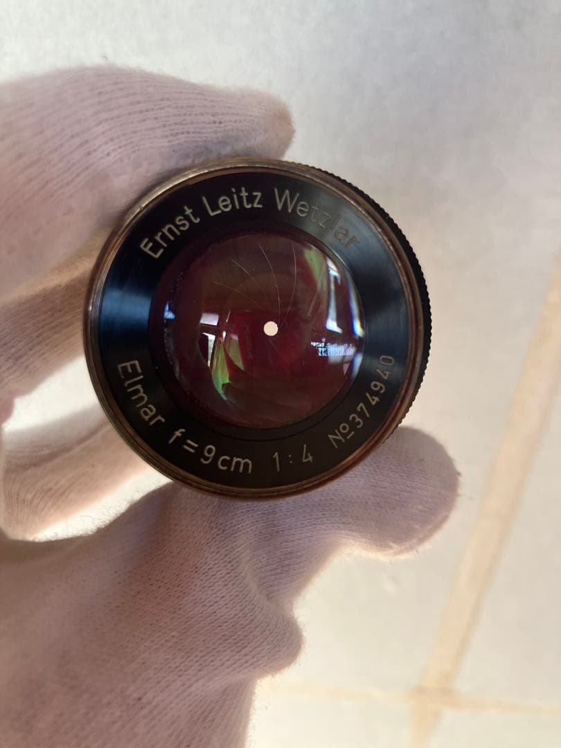 ライカ エルマー90mm f4 1937年製 L39マウント