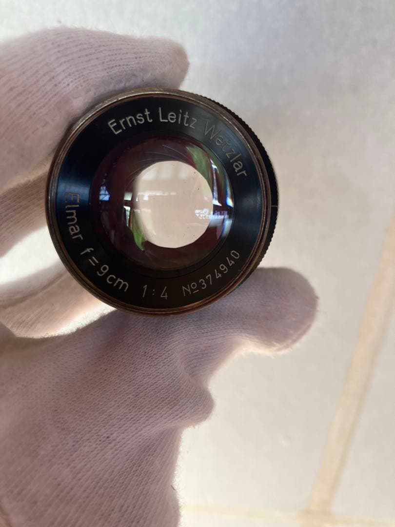ライカ エルマー90mm f4 1937年製 L39マウント