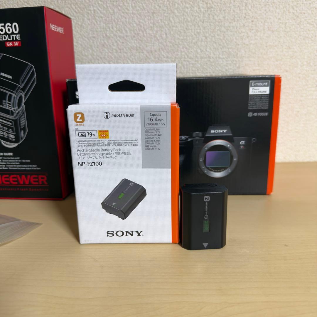 オマケ付き★SONY α7RIV ＋ 純正予備バッテリー セット