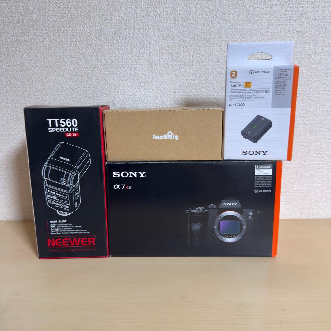 オマケ付き★SONY α7RIV ＋ 純正予備バッテリー セット