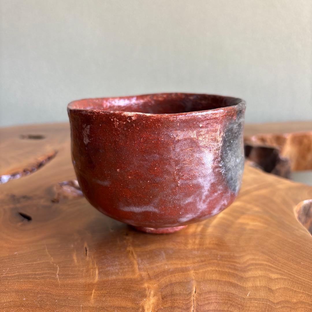 㐂代作 「花ぐもり」共箱 抹茶碗 茶道具