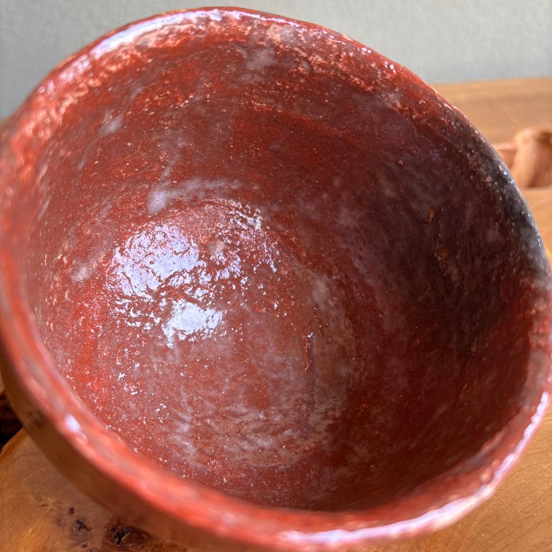 㐂代作 「花ぐもり」共箱 抹茶碗 茶道具