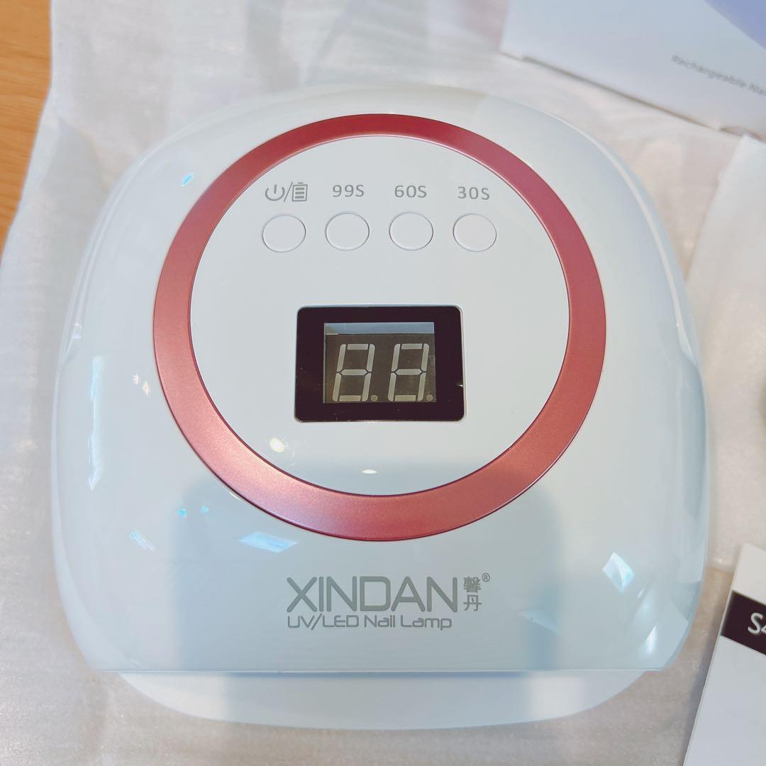 LEDネイルランプ ワイヤレスネイル ドライヤー 72W UV