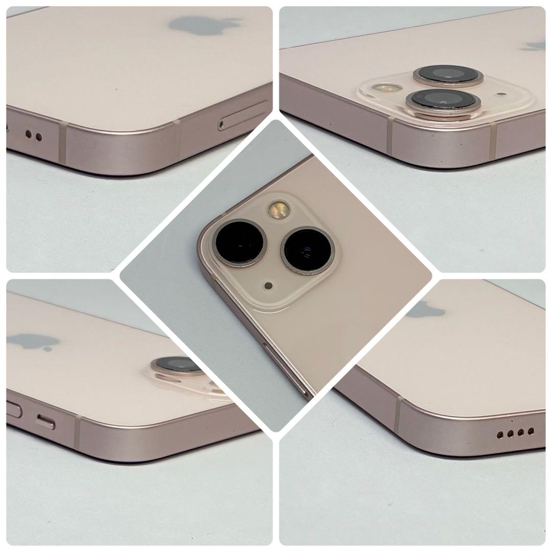 M64【電池100％　画面新品】 iPhone 13mini　128GB　ピンク