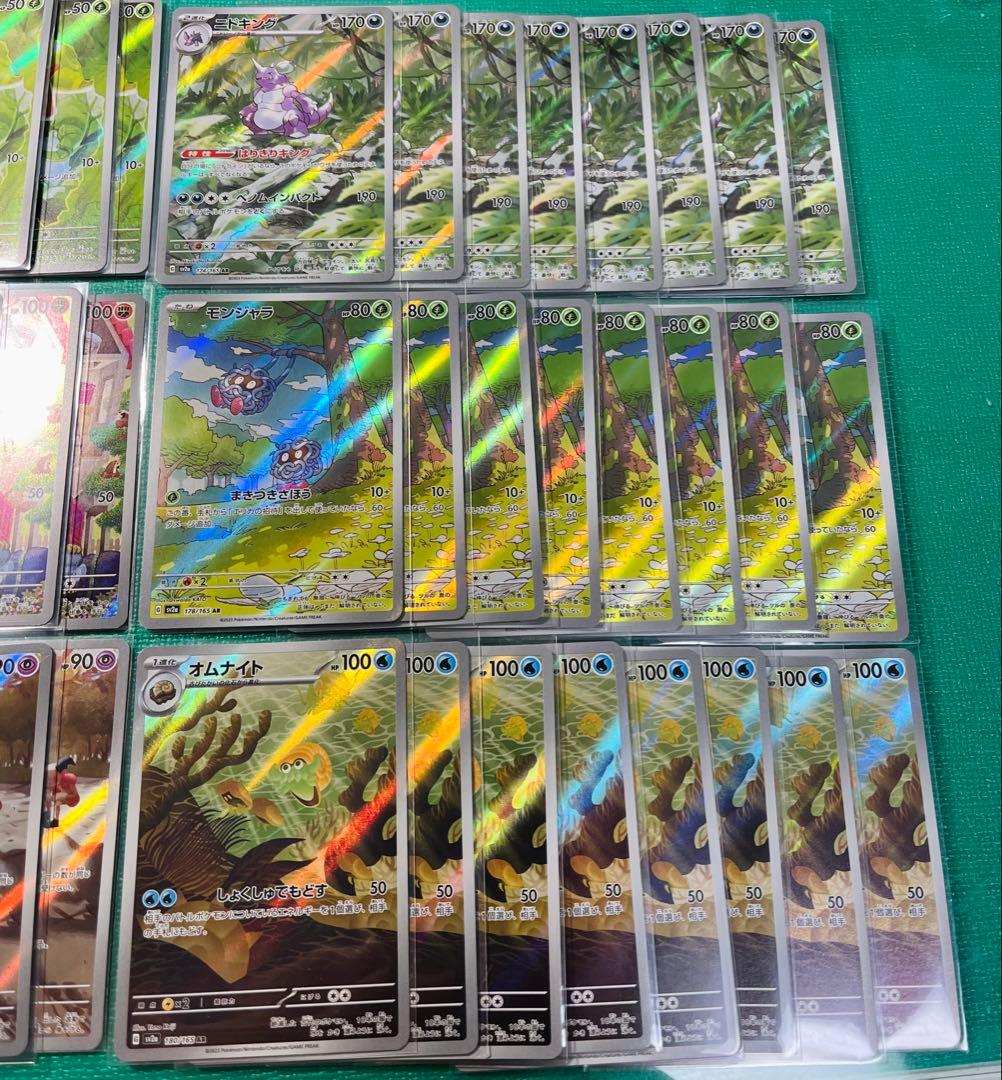 151 AR 6種類8枚ずつ　ニドキングARなど