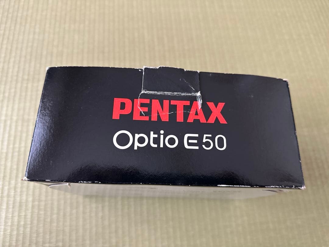 PENTAX Optio E50デジタルカメラ 動作確認済