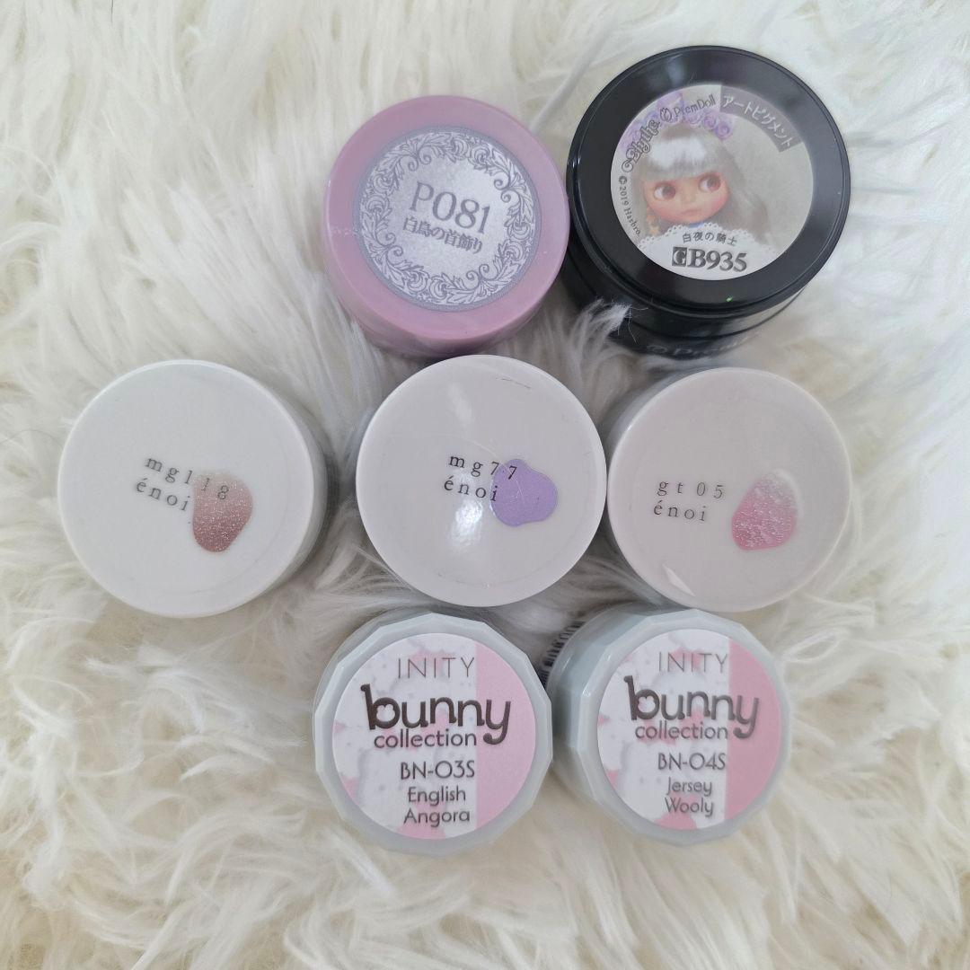 my&bee、INITY bunnyシリーズ、enoi　等ジェルネイルセット