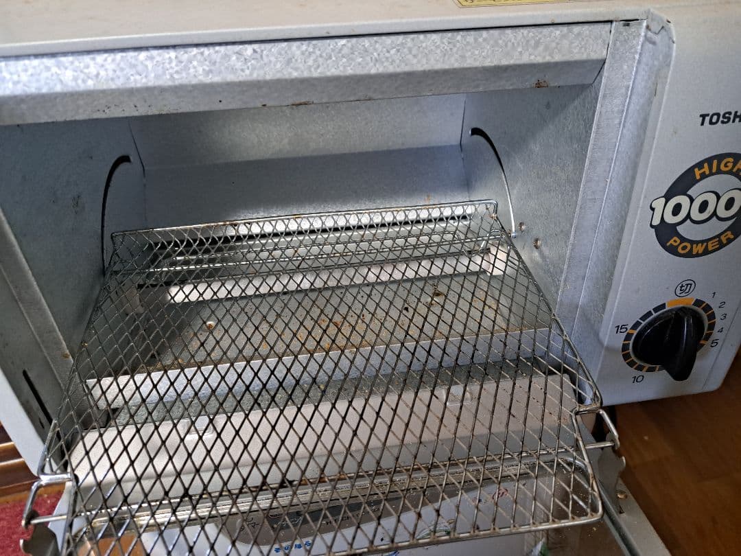 中古 オーブントースター と電子レンジ KYZ-700T 1000W ２点セット