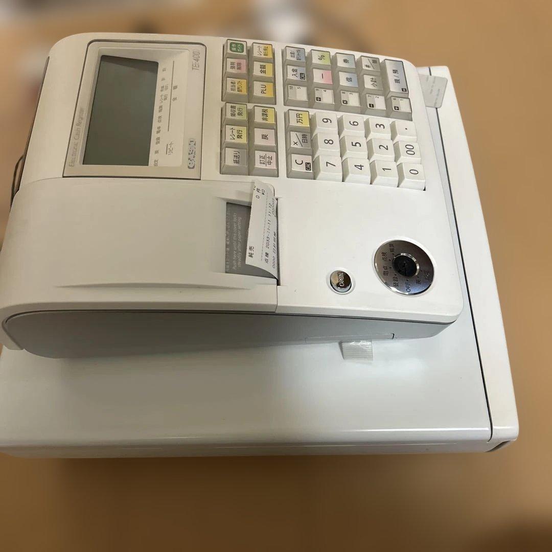 美品✨CASIO TE-400 電子レジスター 付属品多数✨