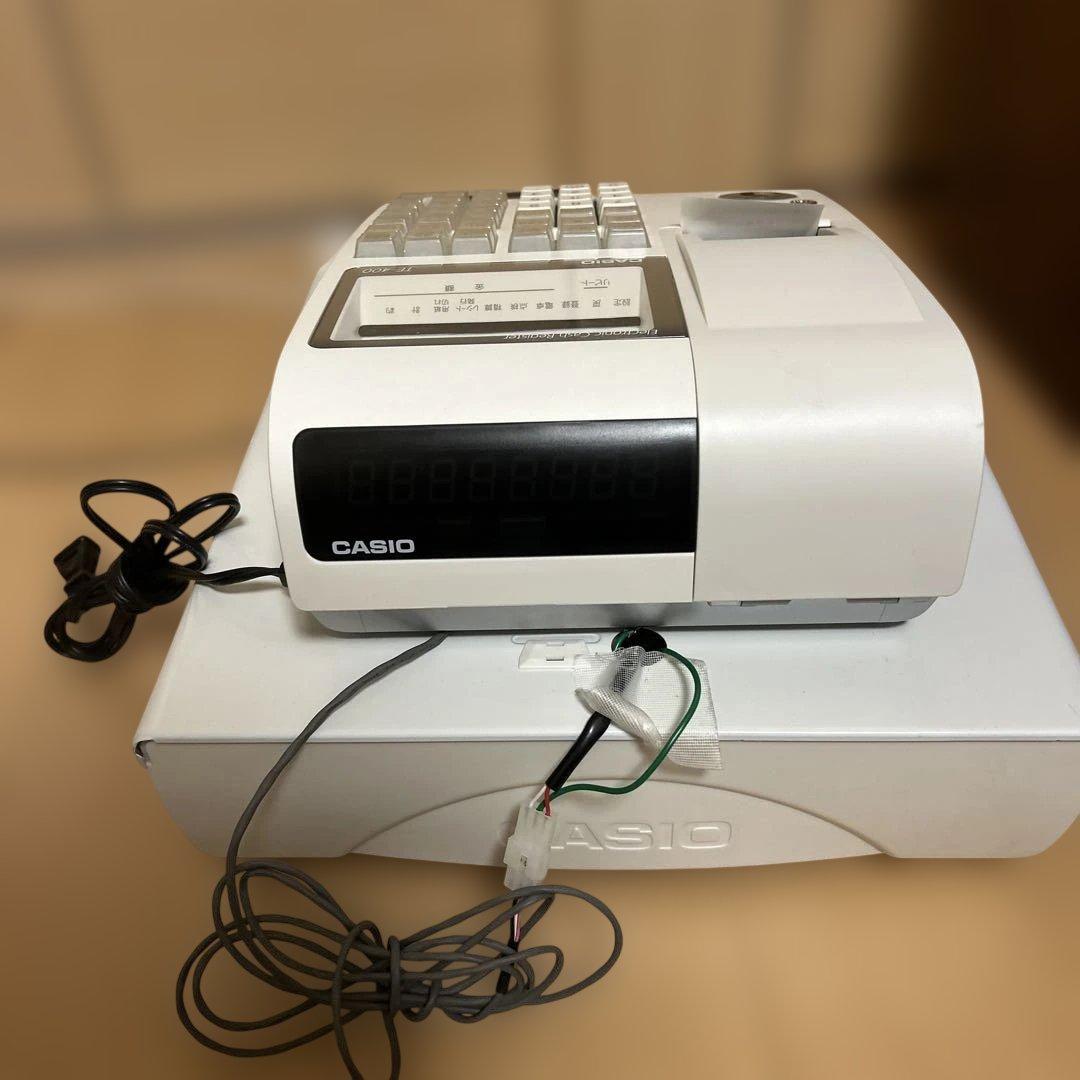 美品✨CASIO TE-400 電子レジスター 付属品多数✨