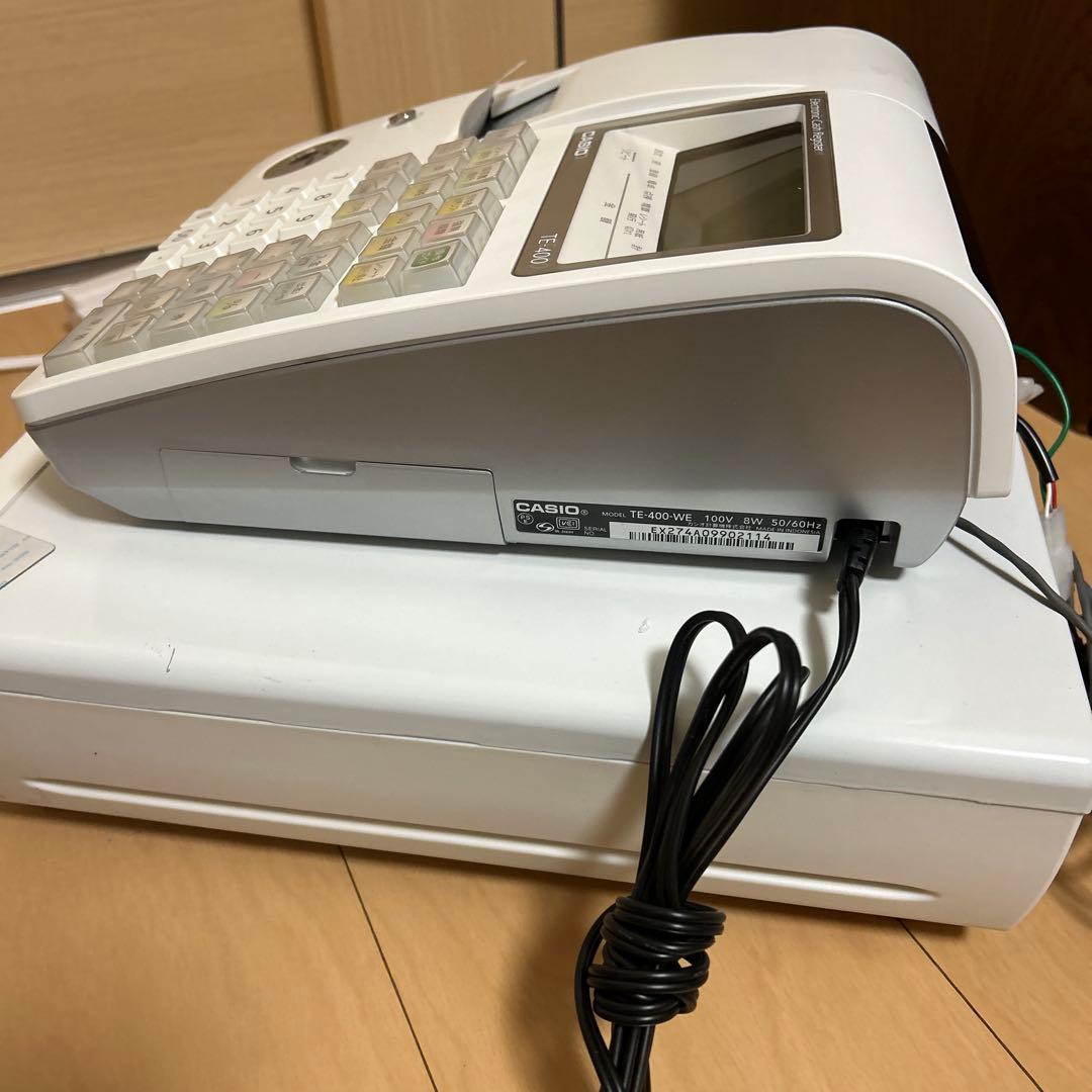 美品✨CASIO TE-400 電子レジスター 付属品多数✨