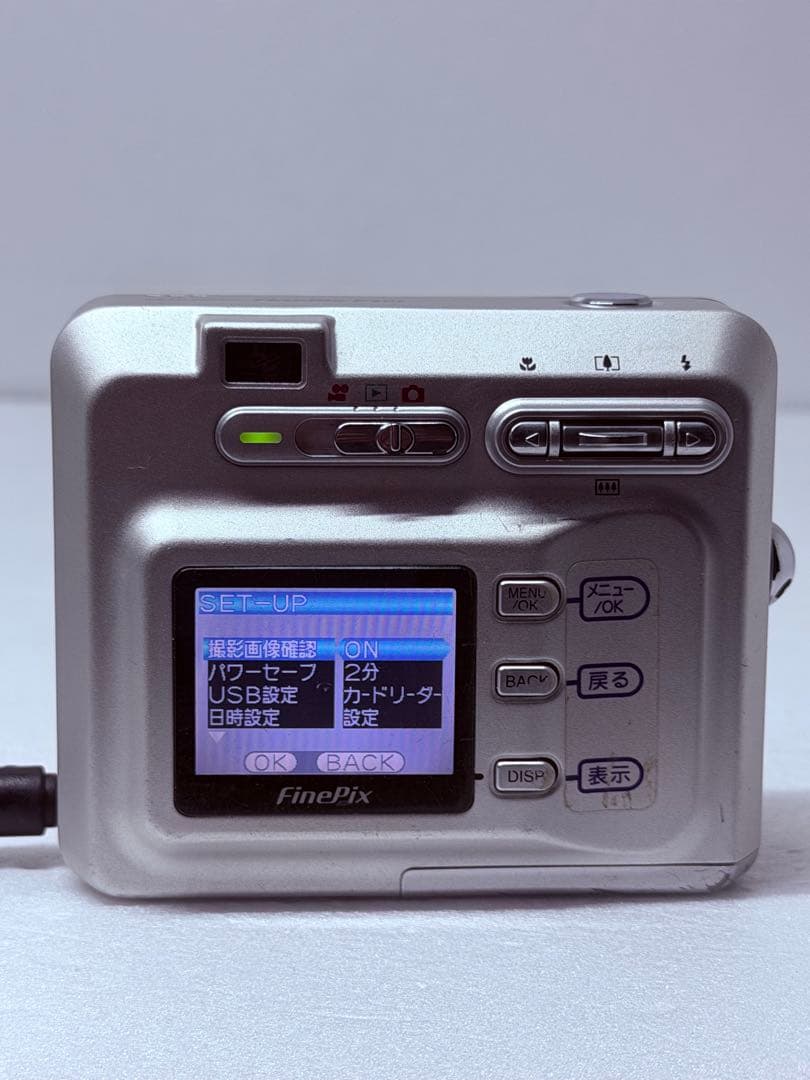 FUJIFILM FinePix F401 動作良好 コンデジ スクエアデザイン