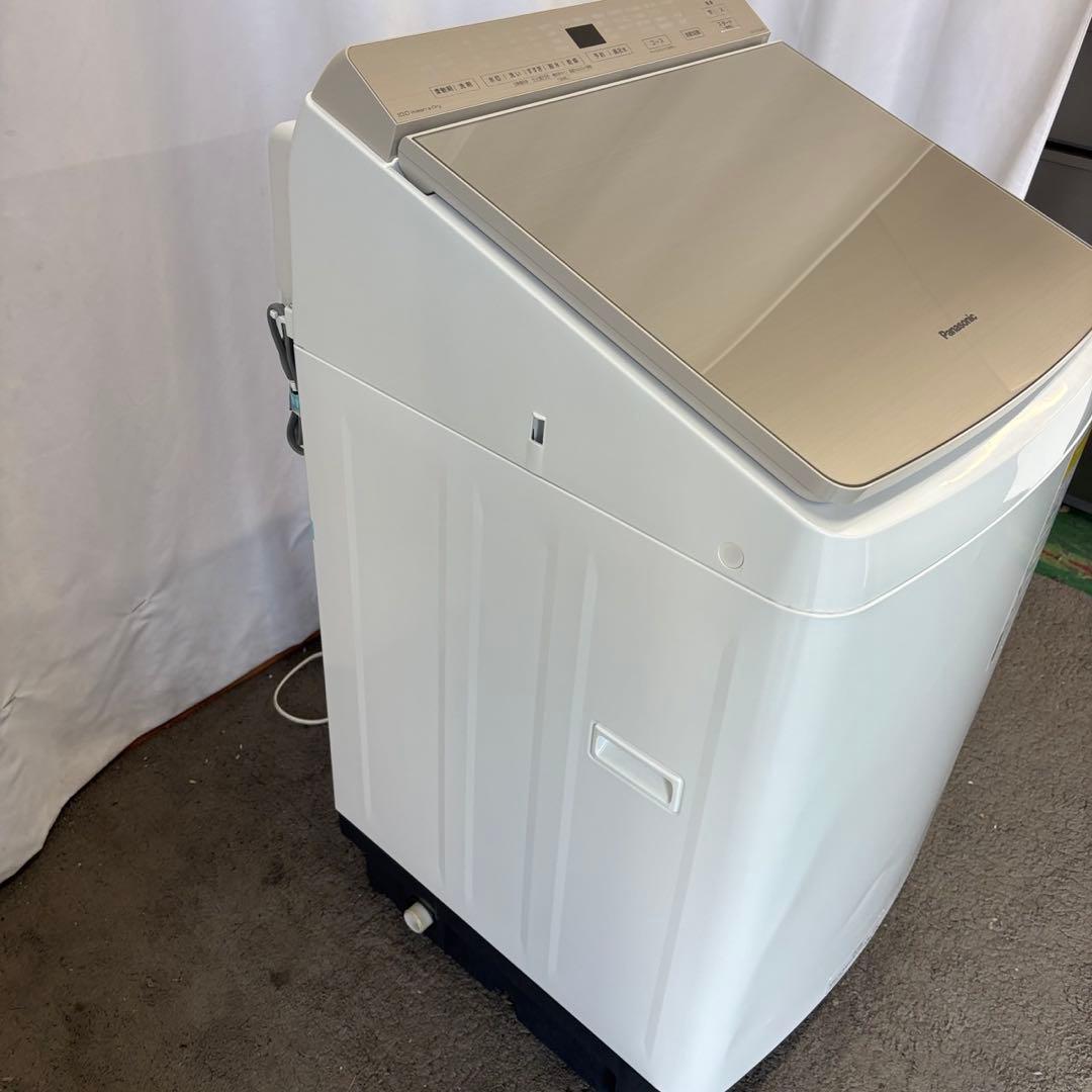 189　パナソニック　洗濯機　乾燥　10キロ　中古　設置無料　綺麗‼️　安い‼️