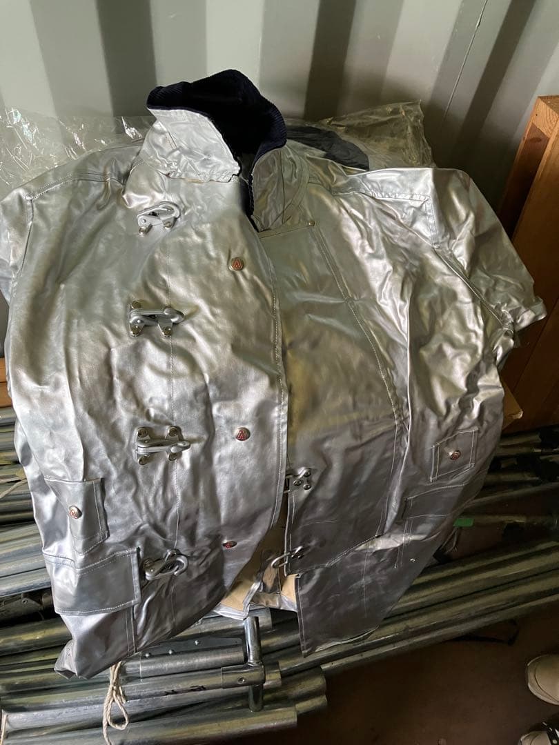 エミユファイター　消防隊用防火服　SILVER TYPE 新品未使用　L