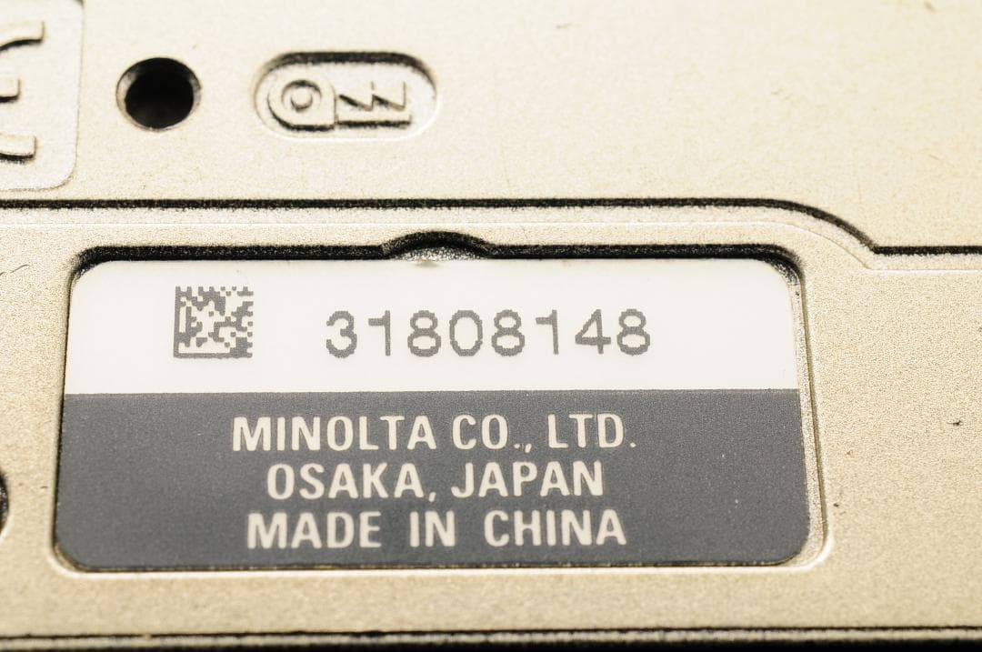 [美品 ケース付き] ミノルタ Minolta capios 75