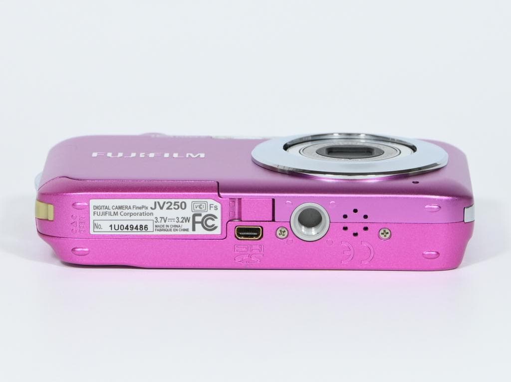フジフイルム　FUJIFILM FinePix JV250 ピンク