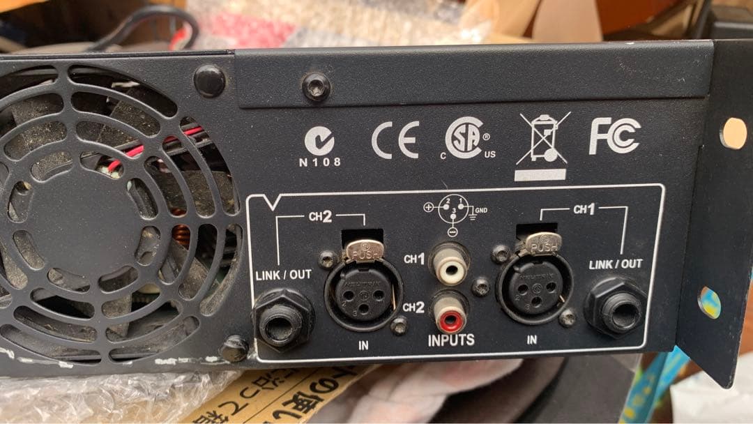 Amcron XLS1000 パワーアンプ