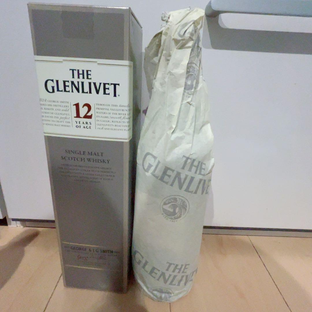 THE GLENLIVET 12年 シングルモルトウイスキー 旧ボトル