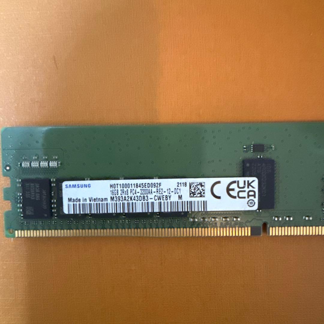 ★SAMSUNG DDR4 PC4 3200AA 16GB メモリー