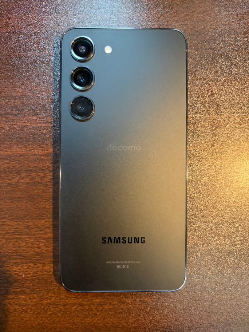 美品Samsung Galaxy s23 256GB ブラック SIMフリー