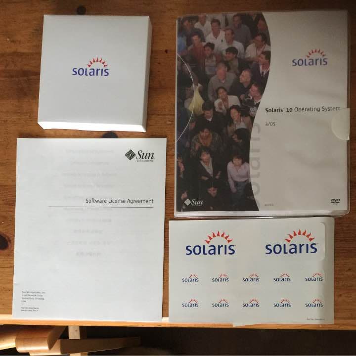 ノートPCケース solaris 10 Operating System