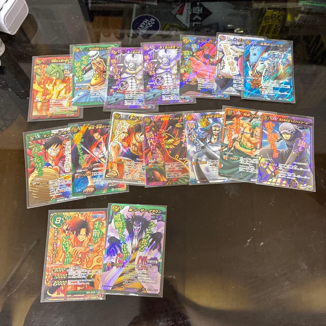 ミラクルバトルカードダス　ワンピース　Ωレア