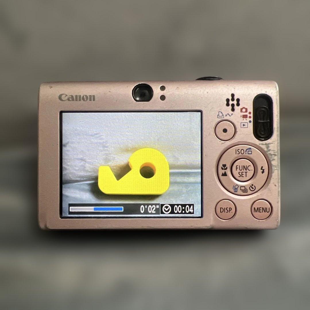 Canon IXY DIGITAL 20ISピンク バッテリーチャージャー付き