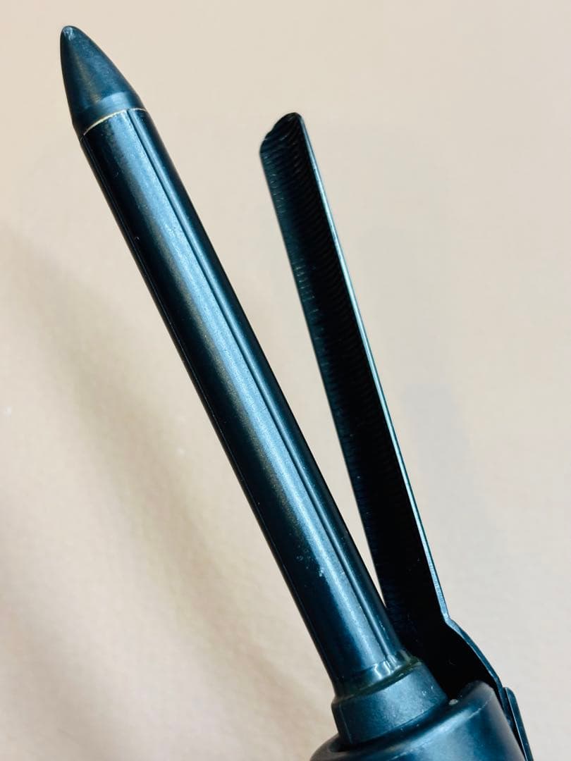 未使用に近い超美品　LENZ Ｒ-10 元巻きレンツ丸アイロン　理容アイロン