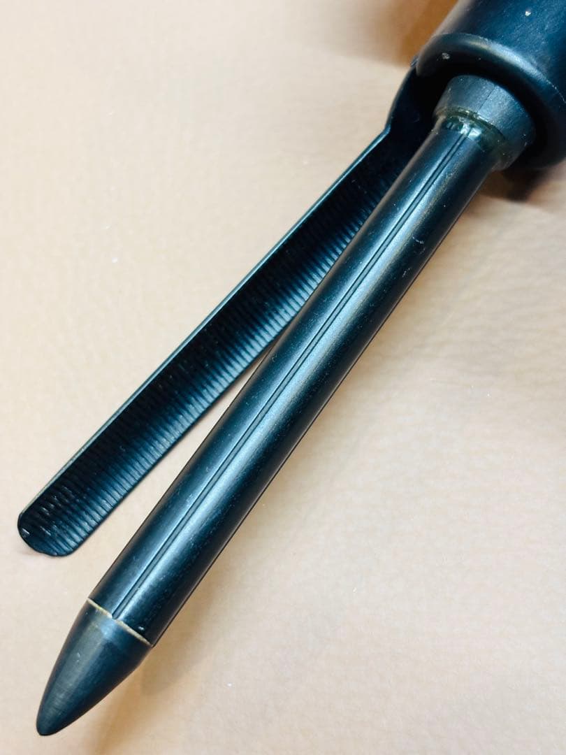 未使用に近い超美品　LENZ Ｒ-10 元巻きレンツ丸アイロン　理容アイロン