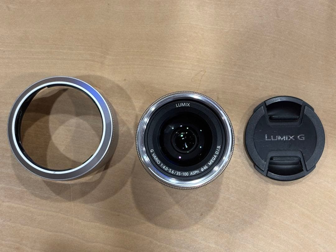 LUMIX ミラーレス一眼 カメラ レンズ3個付