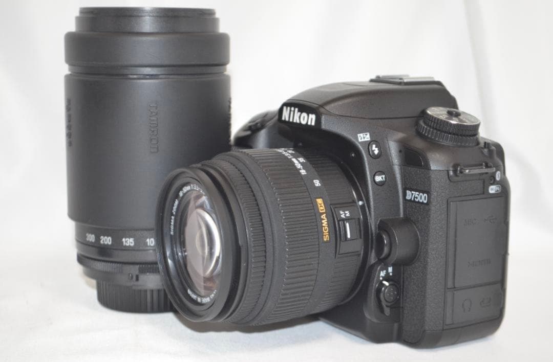 滅多にないシャッター数6000回以下 Nikon D7500☆Wi-Fi搭載