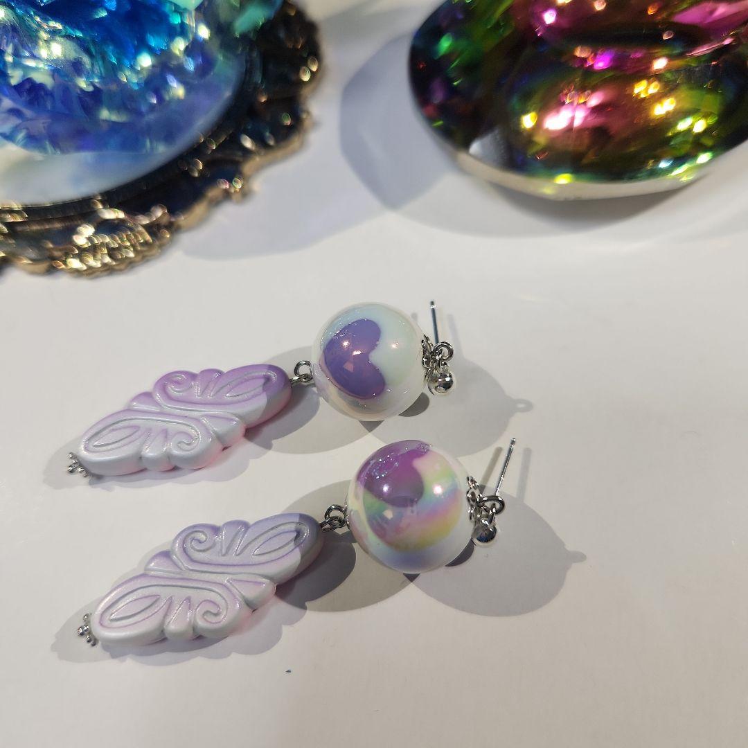ハンドメイドピアス3291 本日ラスト