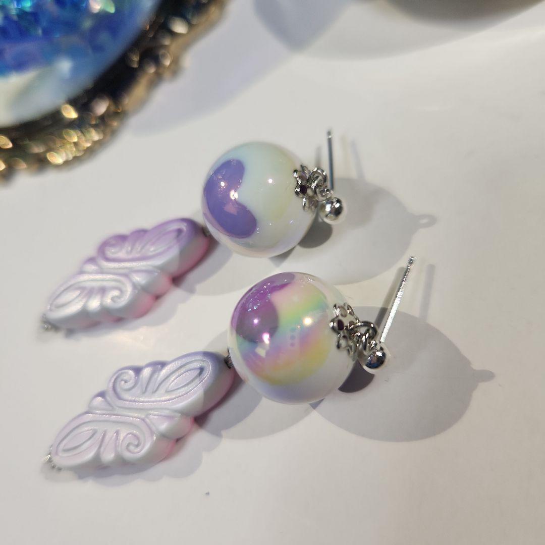 ハンドメイドピアス3291 本日ラスト