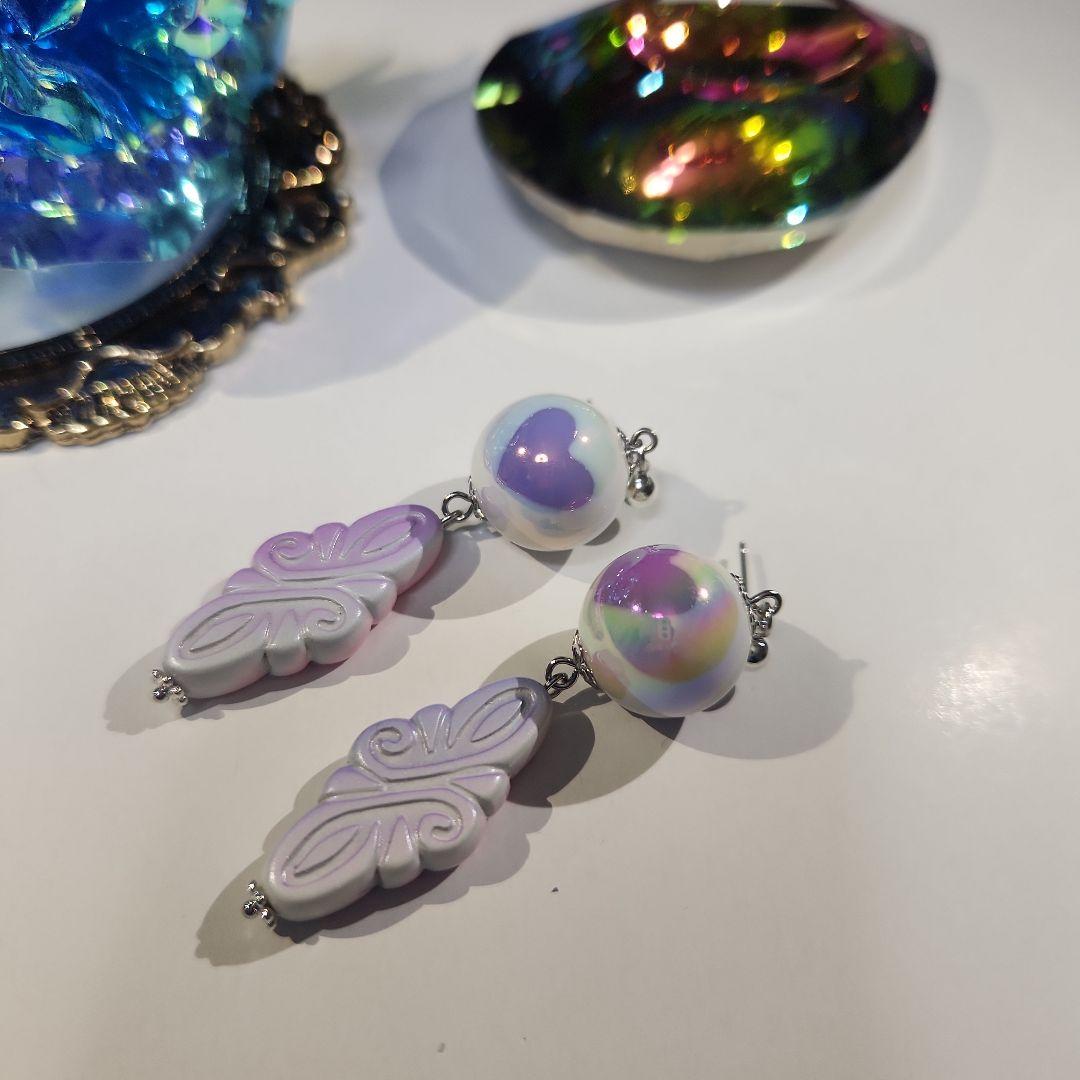 ハンドメイドピアス3291 本日ラスト