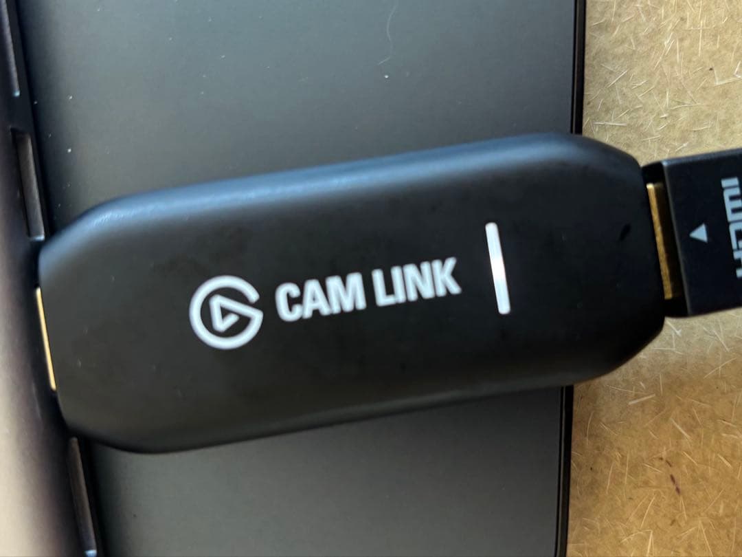 Elgato Cam Link 4K 動作確認済