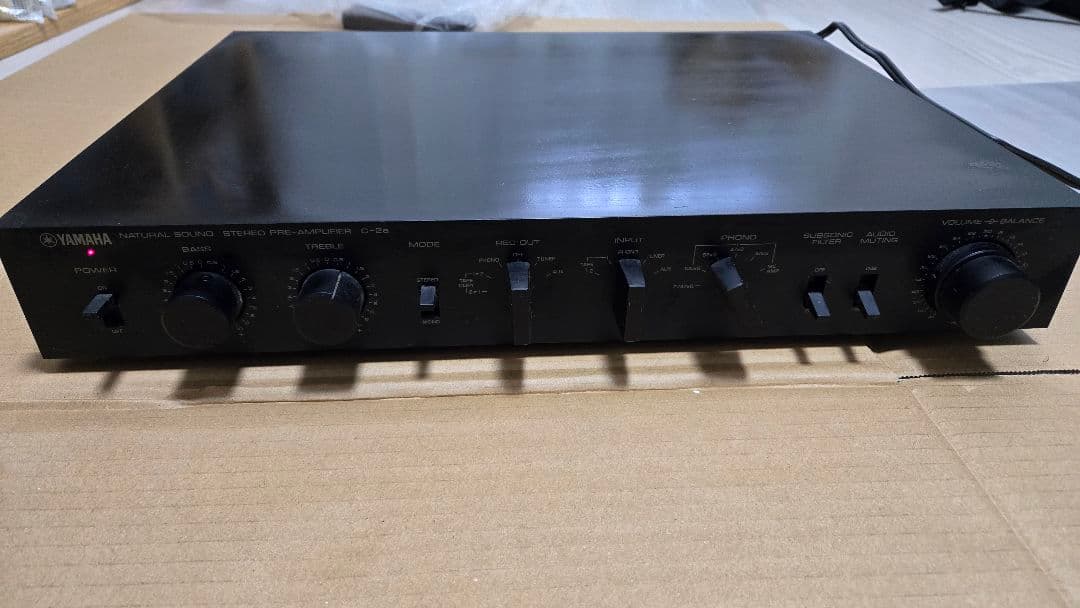 アンプ YAMAHA C-2a