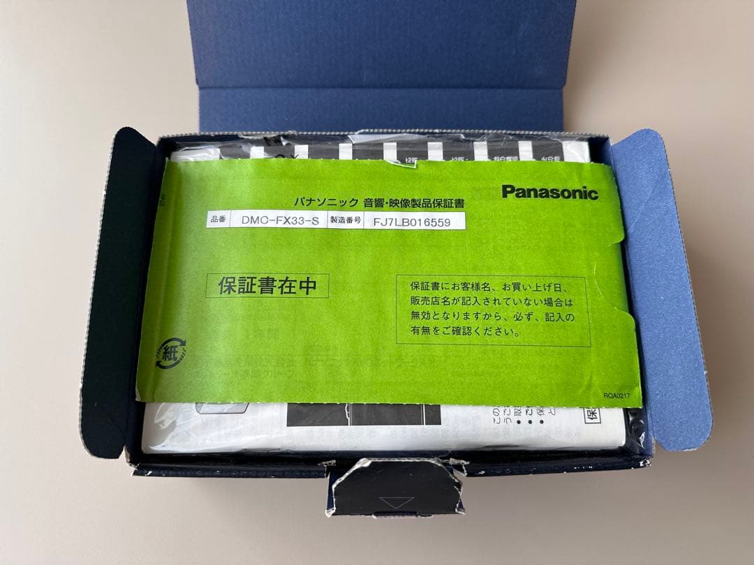 Panasonic LUMIX DMC-FX33-S コンパクトデジタルカメラ