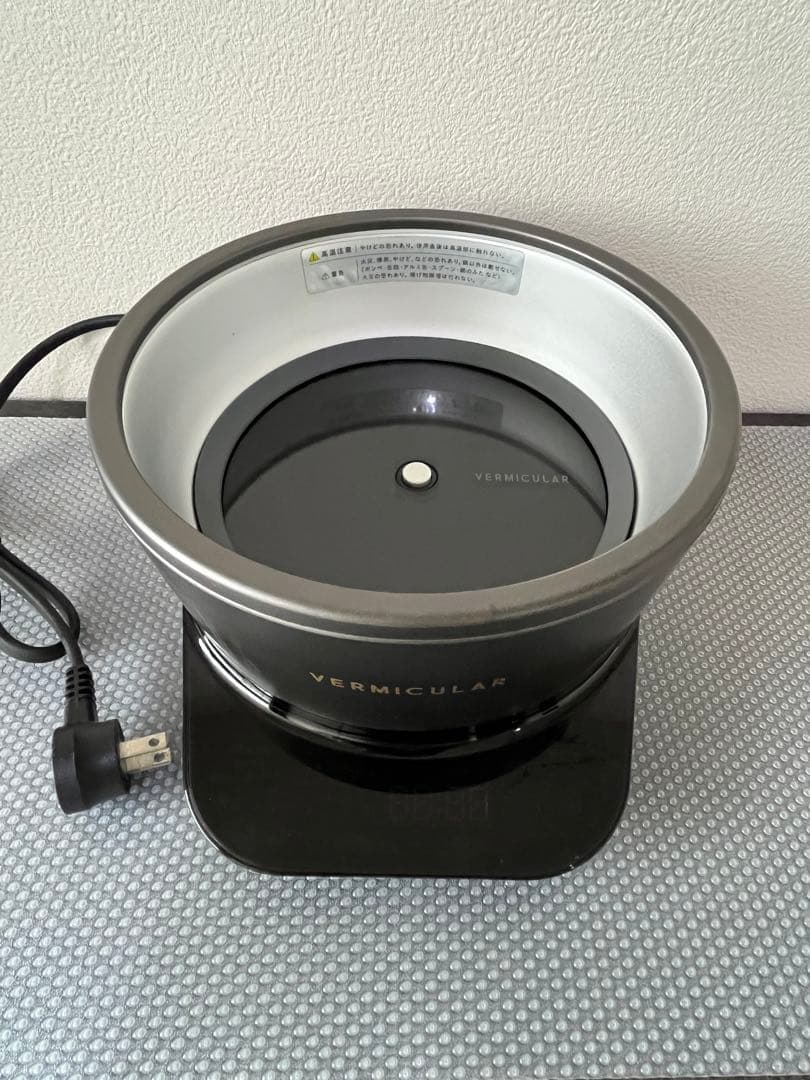 (美品)Vermicular 炊飯器 ライスポットミニ　３合炊き　付属品付