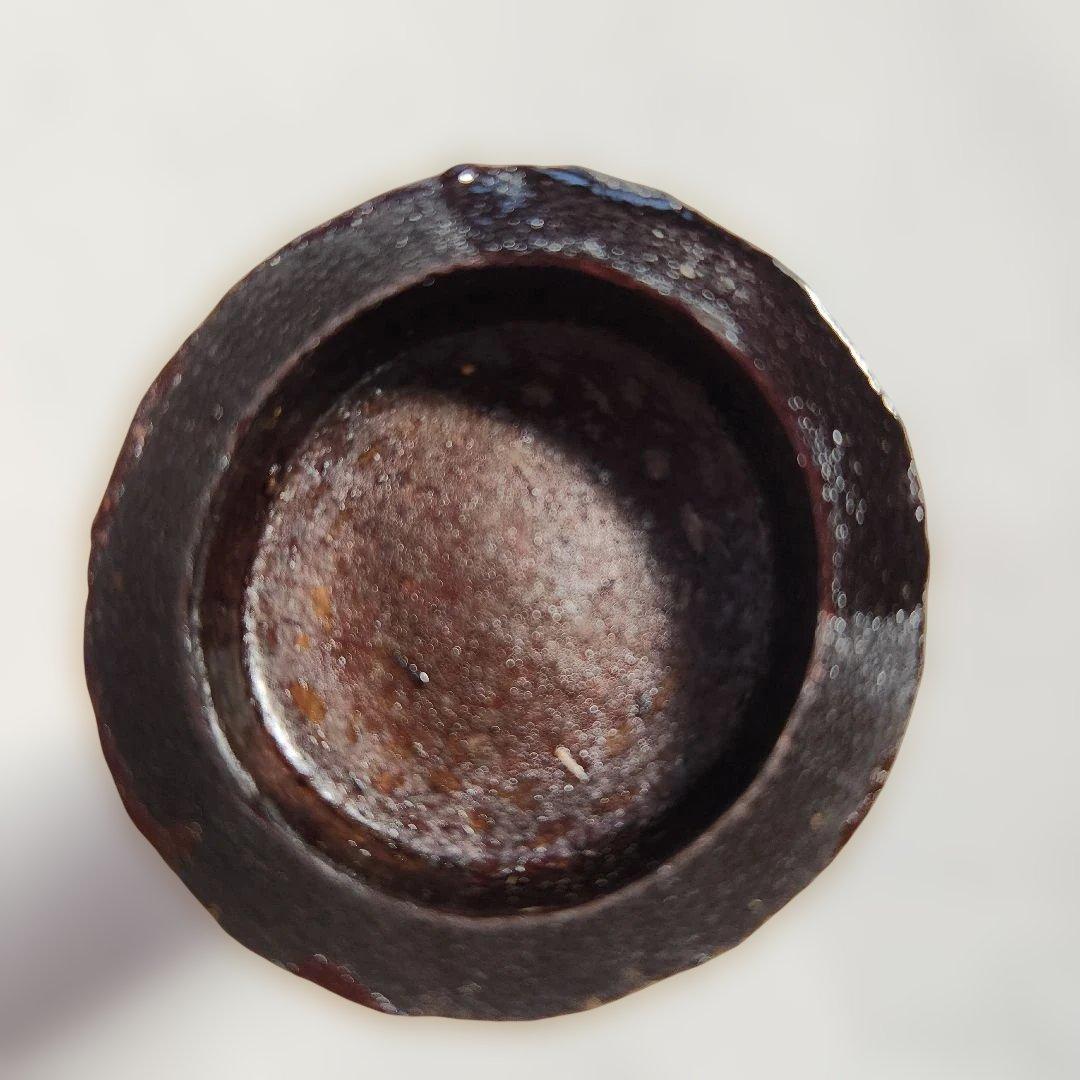 未使用品 掛け花籠 虎斑竹 セミ形 虎竹 落とし付き 茶道具 竹細工
