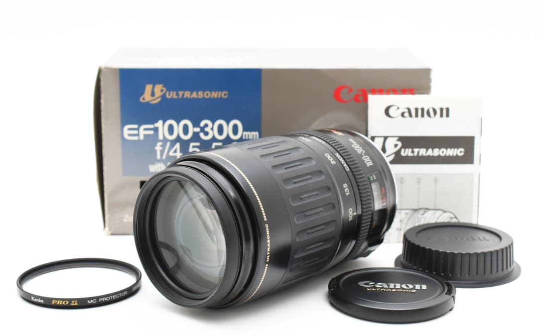 Canon キャノン EF 100-300mm USM 元箱付き #8091