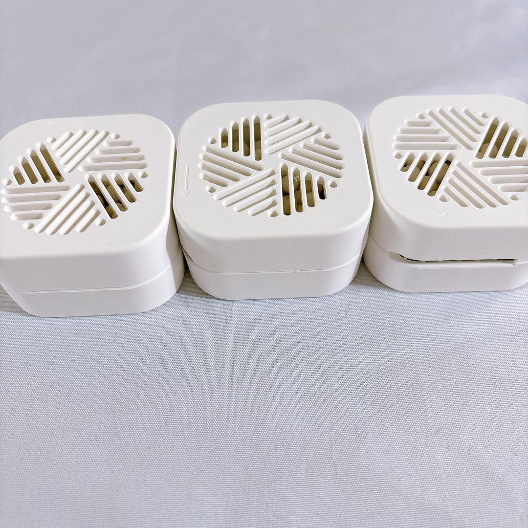 ☆加湿器 交換 抗菌 クリーンカートリッジ 3個セット YOGIN ホワイト