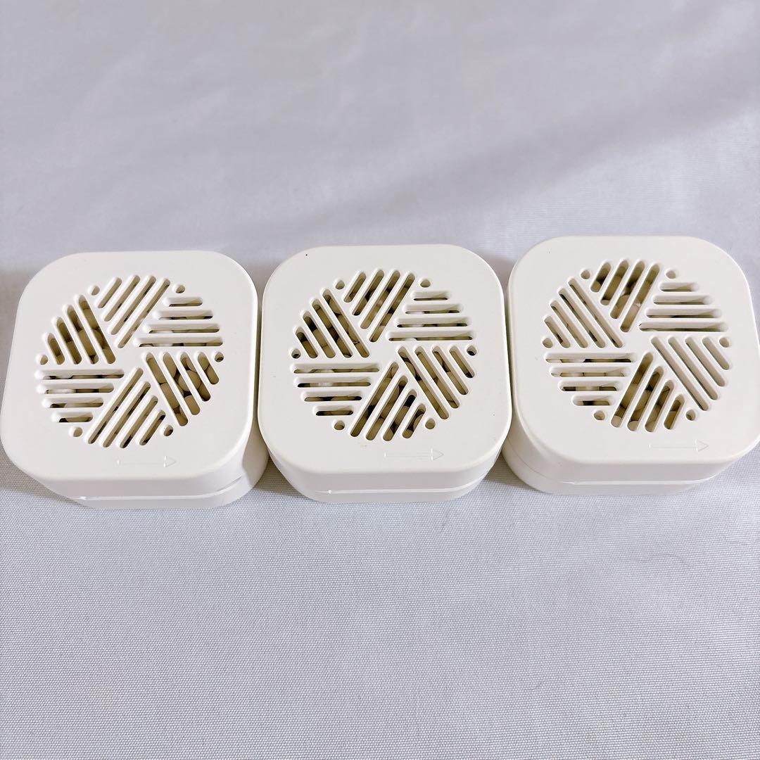 ☆加湿器 交換 抗菌 クリーンカートリッジ 3個セット YOGIN ホワイト