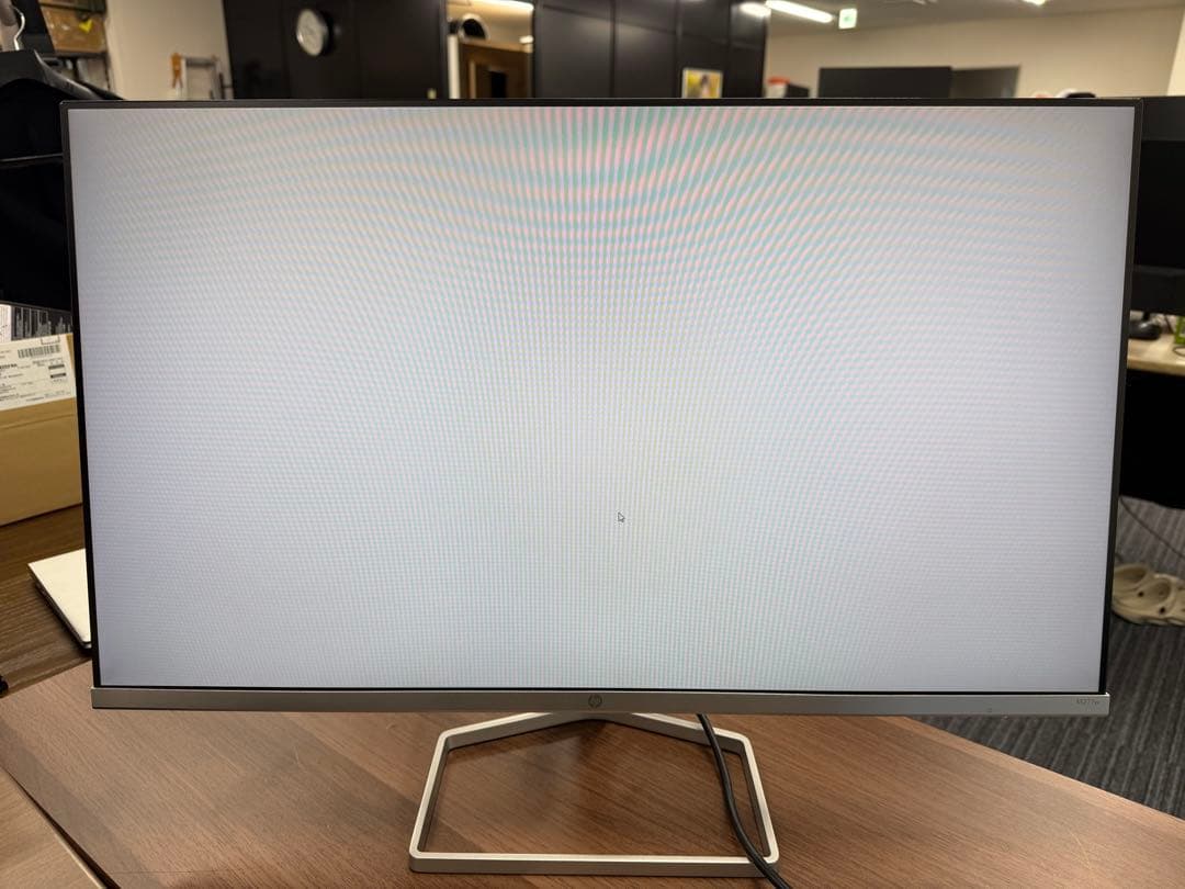 PCモニター①　HP　M27fw　★HDMIケーブル付き