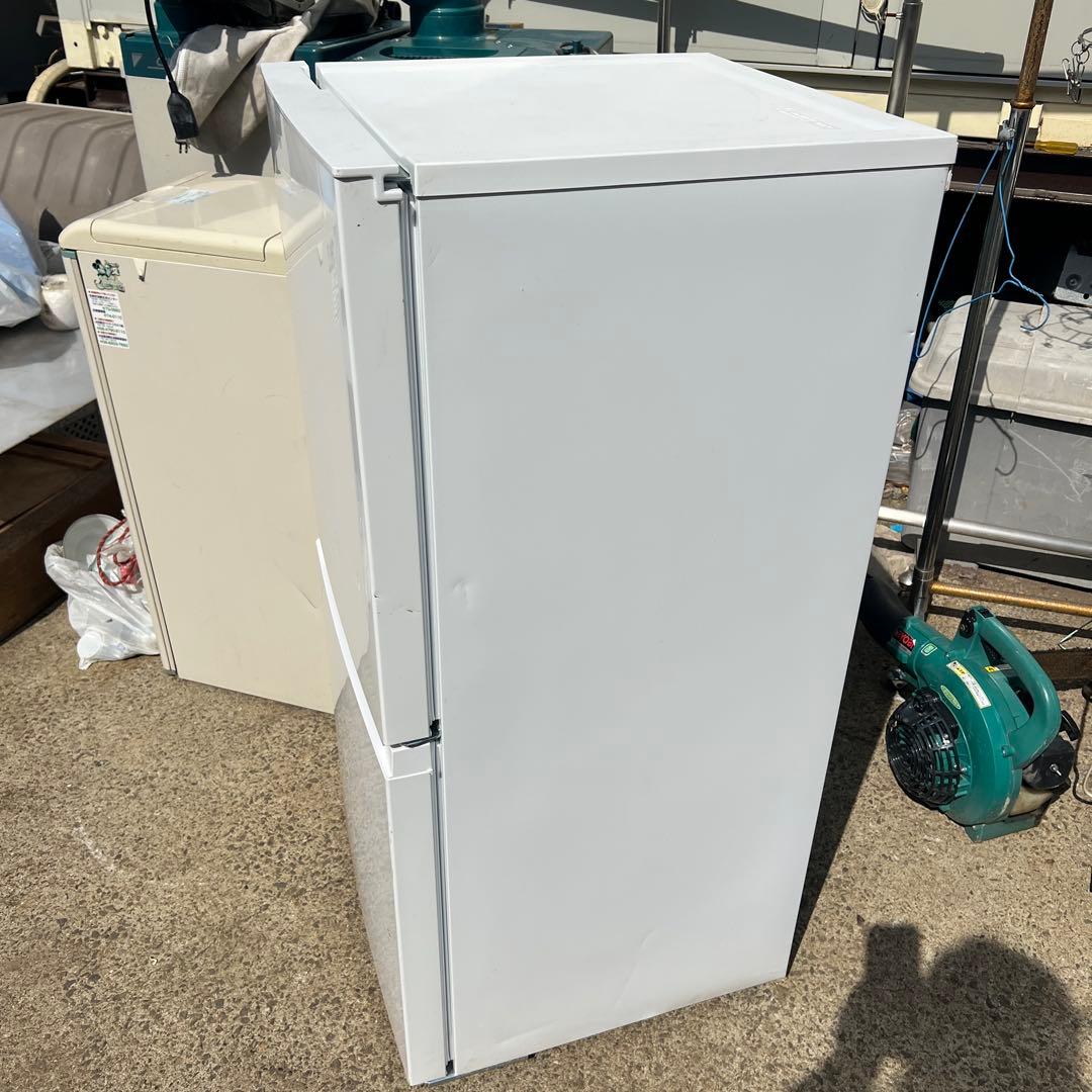 ホワイト冷蔵庫　haier OBBR-121A 2024年