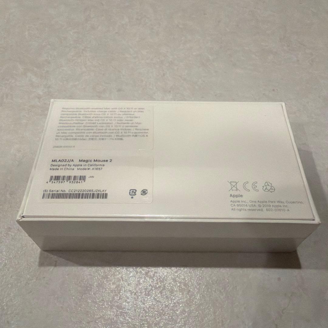 Apple Magic Mouse 2 本体 ホワイト