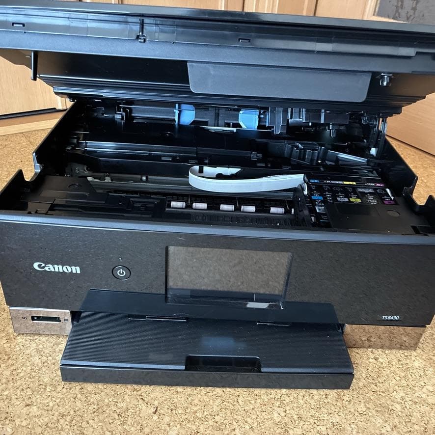 【印刷枚数1738枚】Canon TS8430 プリンター キャノン