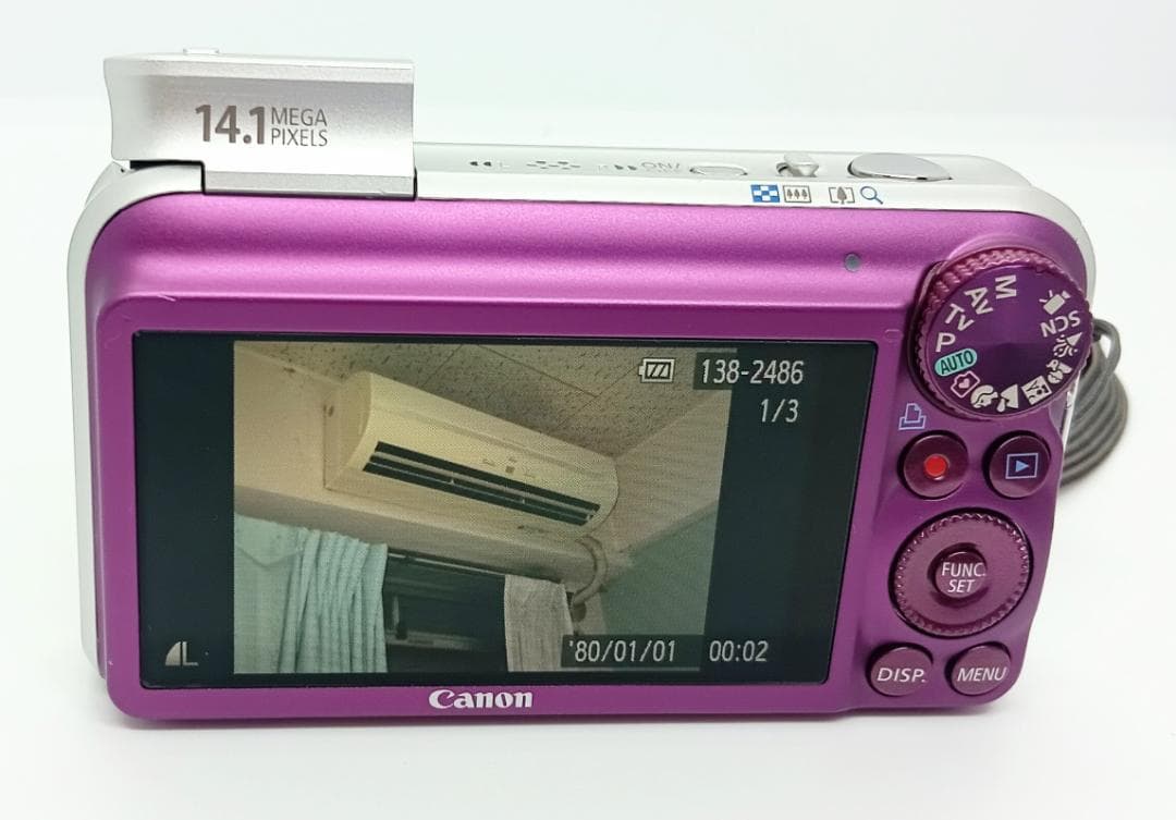 デジタルカメラ Canon PowerShot SX210 IS Pink 14.1MP 14x