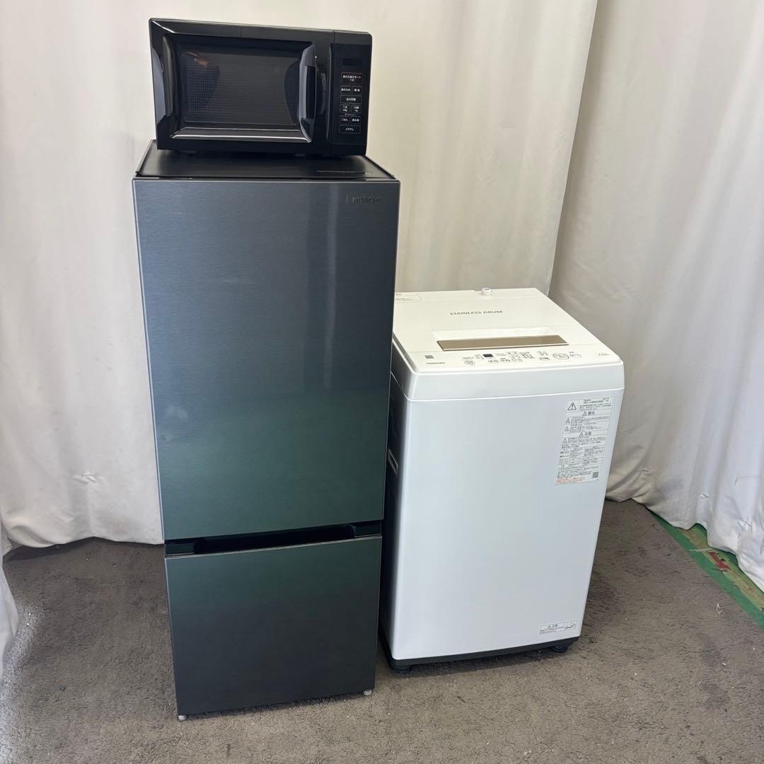 ★285　冷蔵庫　洗濯機　電子レンジ　家電セット　一人暮らし　安い　設置無料